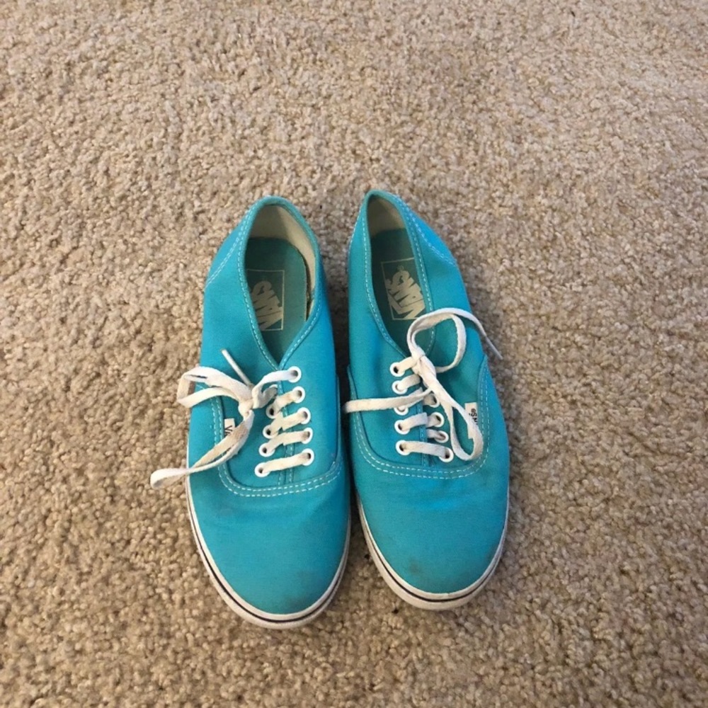 Teal Vans